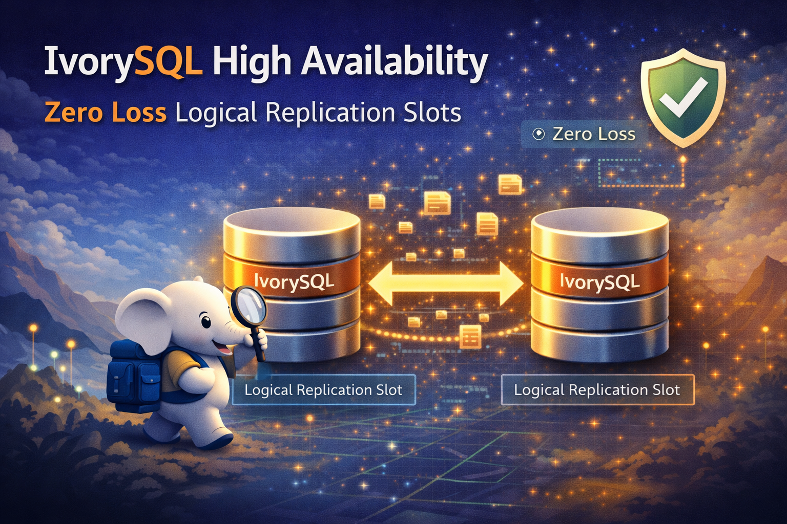 IvorySQL High Availability—Zero Loss Logical Replication Slots